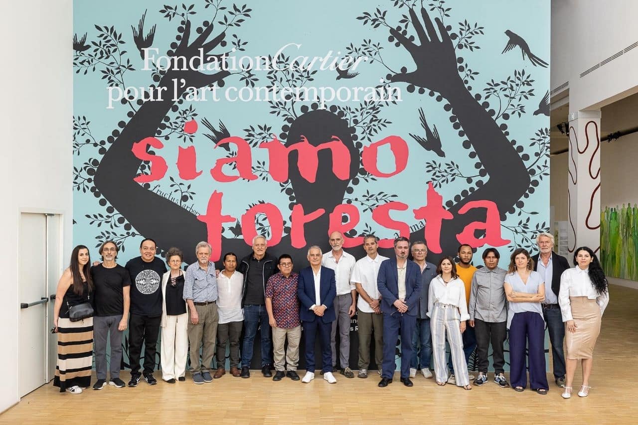 Artistas de "Siamo Foresta". Cortesía