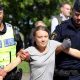 Greta Thunberg fue condenada este lunes a una multa por haber desobedecido a la policía durante una protesta. Foto: Infobae.