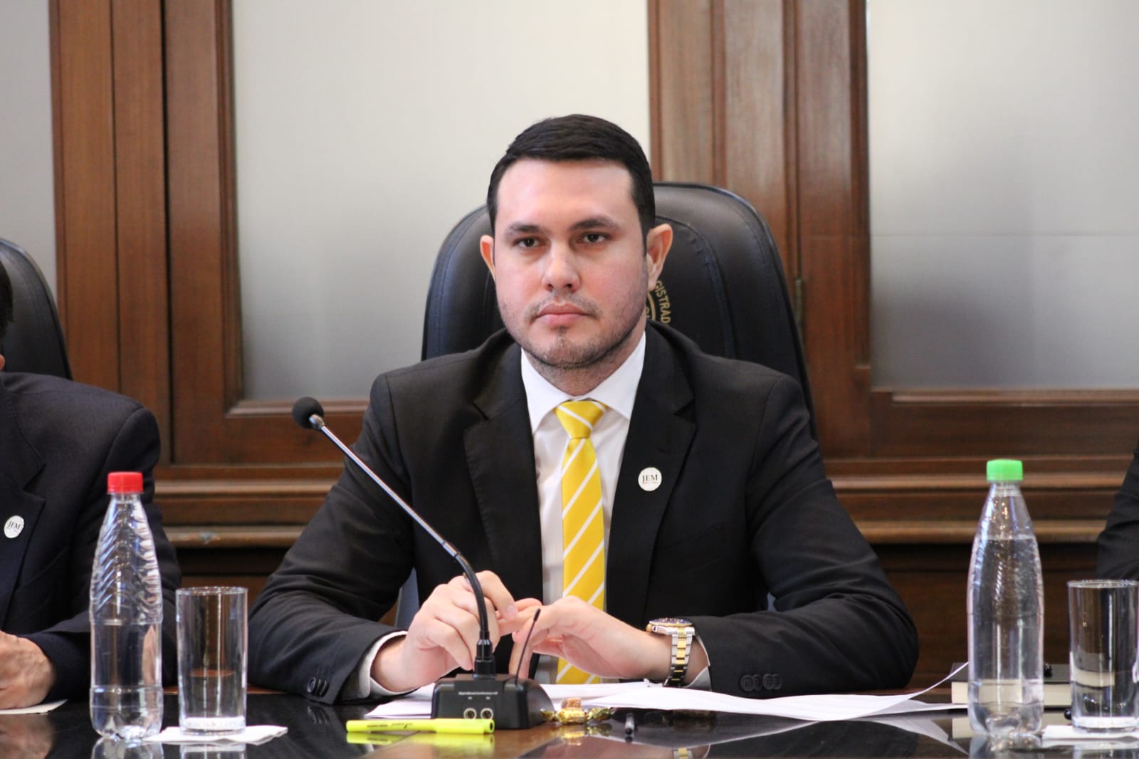 El senador colorado cartista Hernán Rivas, cuestionado miembro del Jurado de Enjuiciamiento de Magistrados (JEM). Foto: Gentileza.