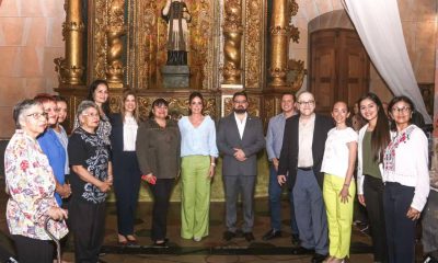 Inauguración de obras de restauración. Templo de la Santísima Trinidad, Asunción. Cortesía