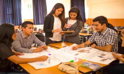 Estudiantes de Trabajo Social. Foto: Universidades de Paraguay.