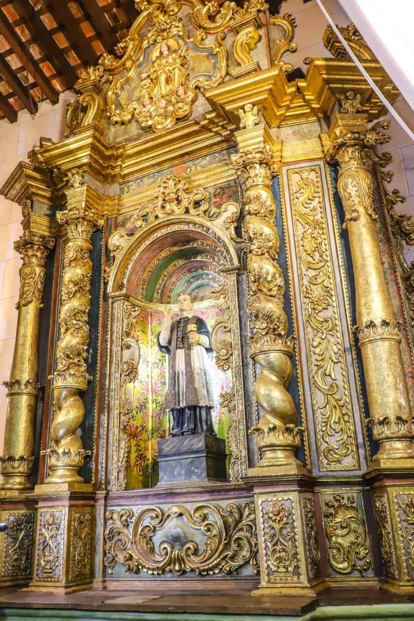 Retablo de San Borromeo, Iglesia de la Santísima Trinidad, Asunción. Cortesía