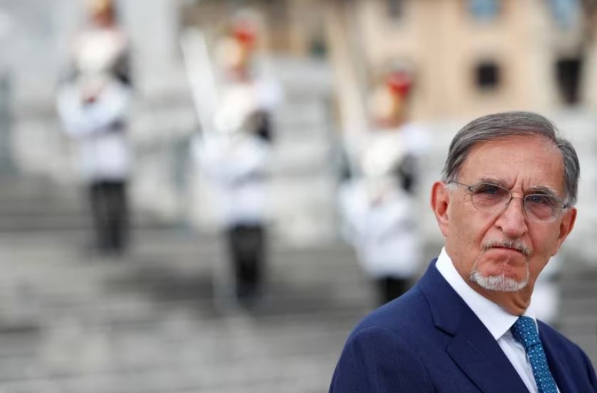 Ignazio La Russa, presidente del Senado italiano. También es hombre fuerte de Hermanos de Italia, el partido liderado por la primera ministra Giorgia Meloni. Foto: Infobae.