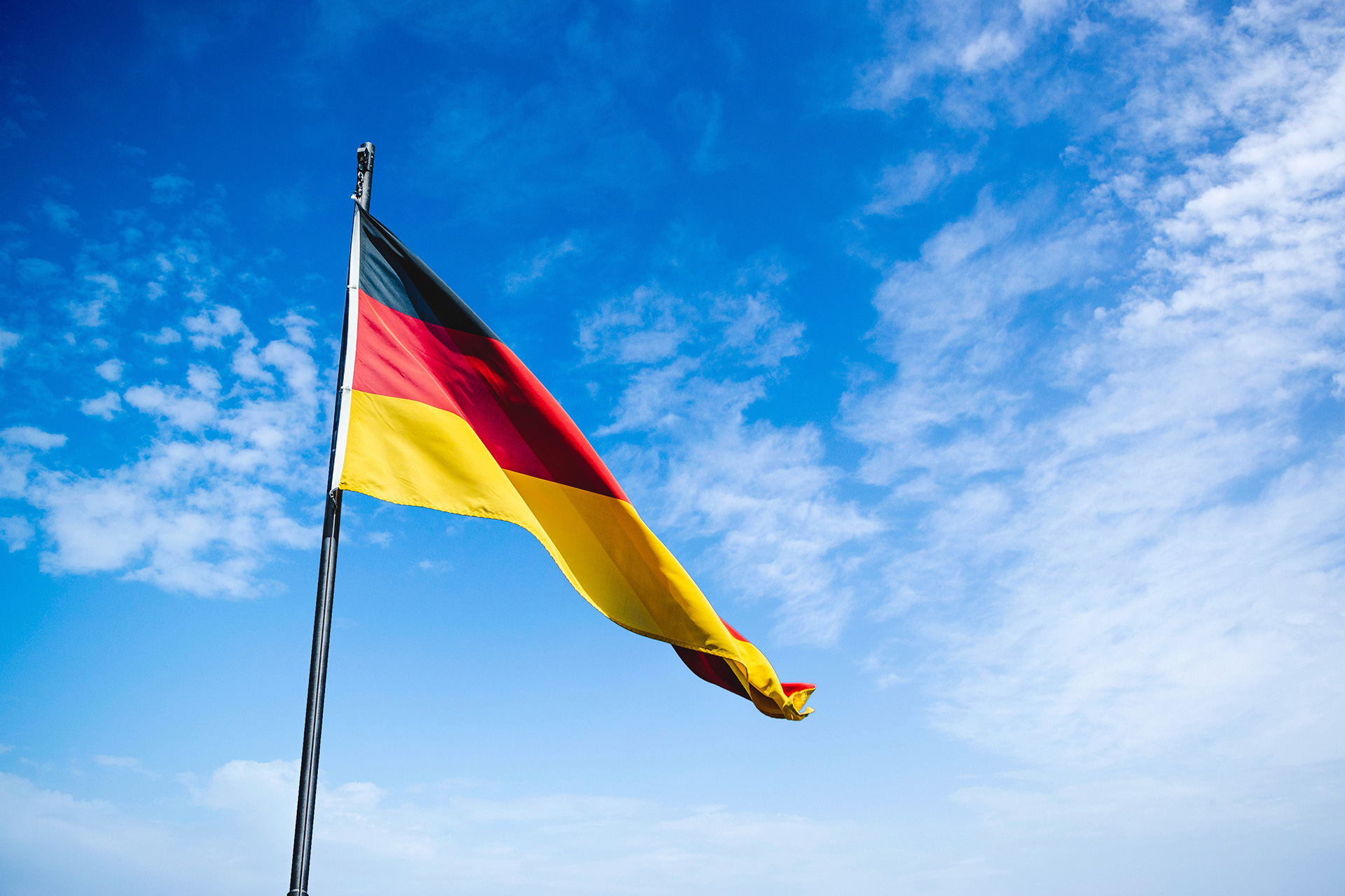 Bandera de Alemania. Foto: BBVA.