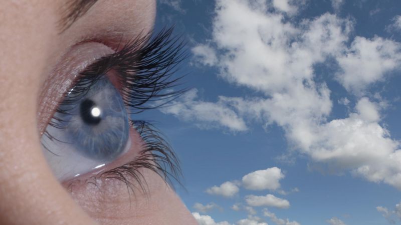 Ojos azules. Foto: BBC.