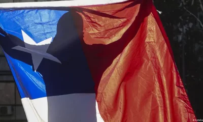 Bandera de Chile. Foto. DW.