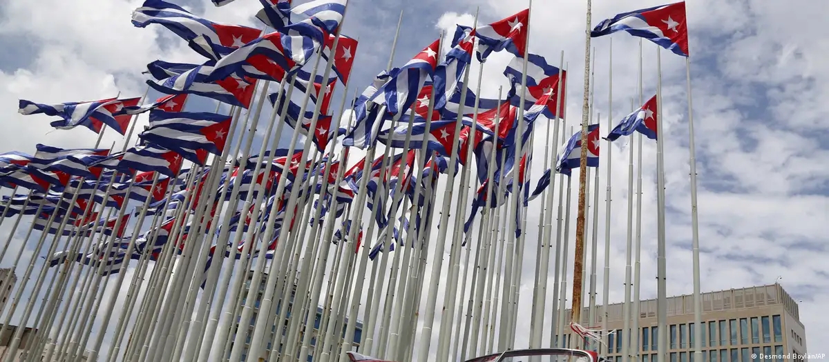 Embajada de Estados Unidos en La Habana. Foto: DW.