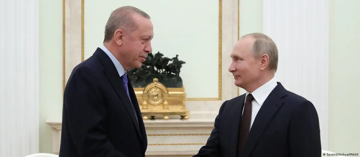 Erdogan y Putin. Foto: DW.