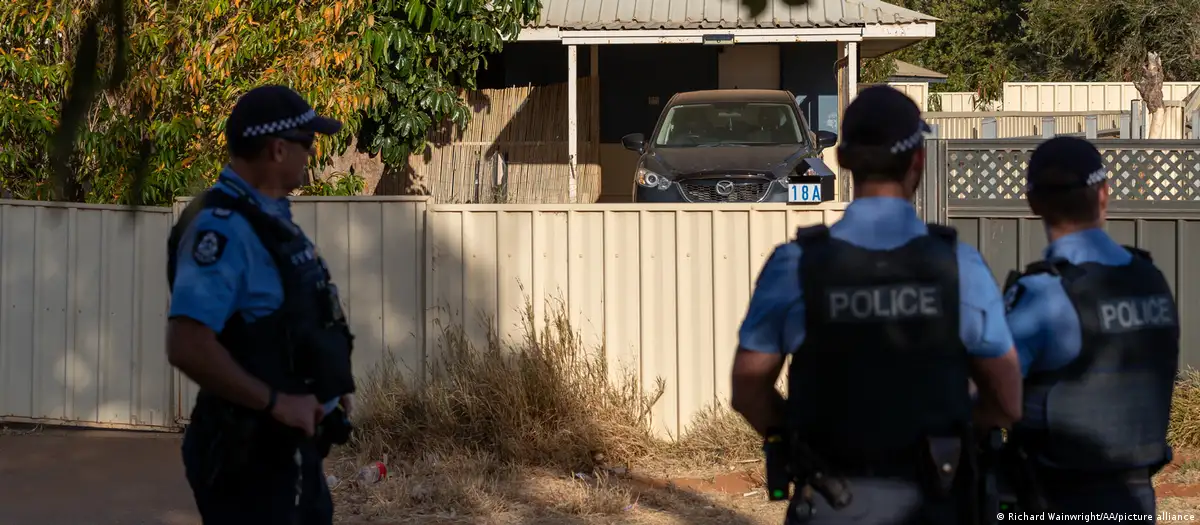 Policia de Australia. Foto: DW.