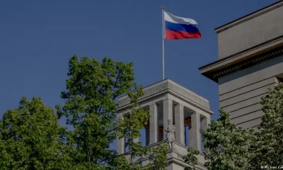 Bandera de Rusia. Foto: DW.