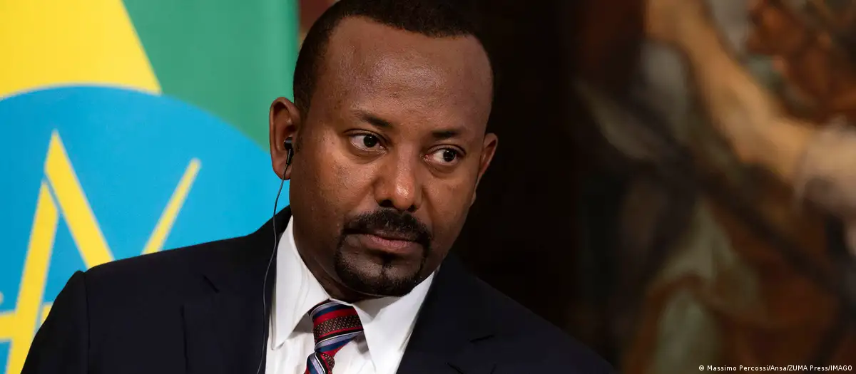 El primer ministro de Etiopía, Abiy Ahmed. Foto: DW.