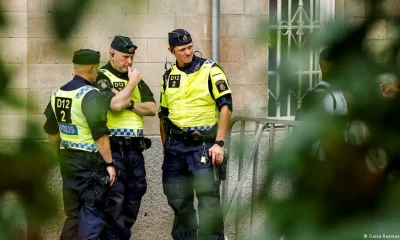 Policía de Suecia. Foto: DW.