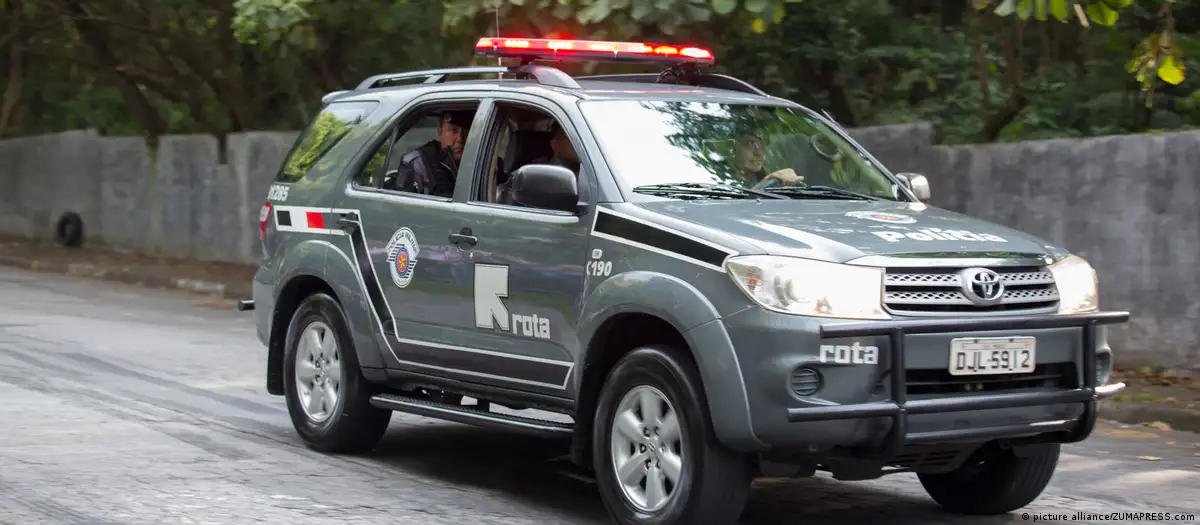 Policia del Brasil. Foto: DW.