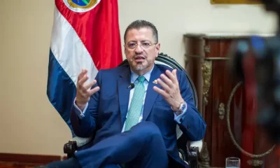 Rodrigo Chaves, presidente de Costa Rica. Foto: DW.