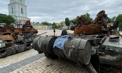 Armas de guerra. Foto: DW.