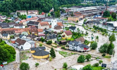 Inundación en Eslovenia. Foto: DW.