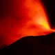 Erupción del Etna. Foto: DW.