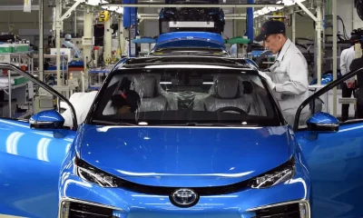 Las 28 líneas de ensamblaje de vehículos en las 14 plantas automotrices de Toyota en Japón cerraron debido a un problema en su sistema informático que se ocupa de la entrada de autopartes. Foto: DW.