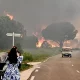 Incendio forestal en Pirineo, Francia. Foto: Euronews.