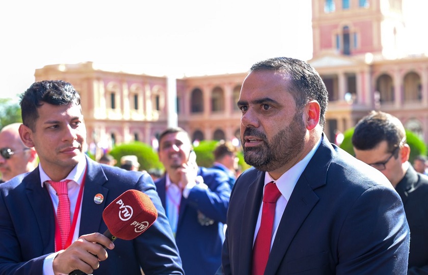 César Ramírez, flamante ministro de Deporte. Foto: Secretaría Nacional de Deportes.