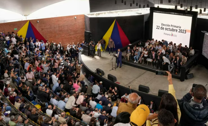 Elecciones primarias en Venezuela. Foto: Infobae.