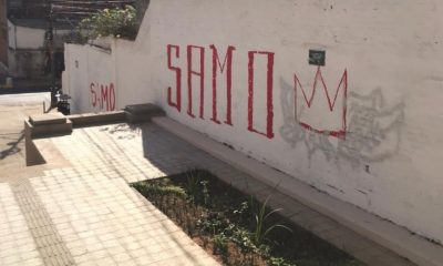 Vandalismo en la Escalinata de Antequera. Foto: Municipalidad de Asunción.