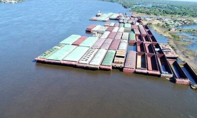 El Centro de Armadores Fluviales y Marítimos del Paraguay asegura que el actual peaje que cobra la Argentina al paso por la hidrovía significaría un perjuicio a la economía paraguaya de US$ 50 millones, que incluso podría ser mayor, al ser un cobro arbitrario por parte de ese país. Foto: MOPC.