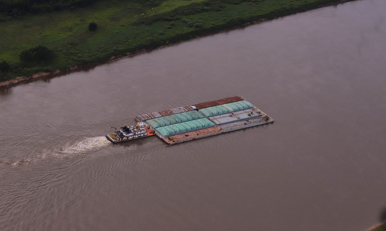 Hidrovía Paraguay - Paraná. Foto: Gentileza.