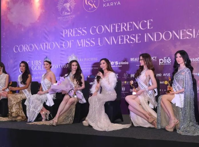 Miss Universo - Indonesia. Foto referencial. El Nacional.Ve