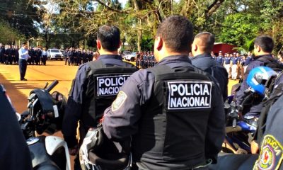 Policía de Paraguay. Foto: Radio Nacional.