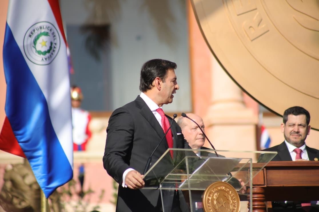 El senador colorado oficialista Silvio "Beto" Ovelar, presidente del Congreso Nacional. Foto: Gentileza.