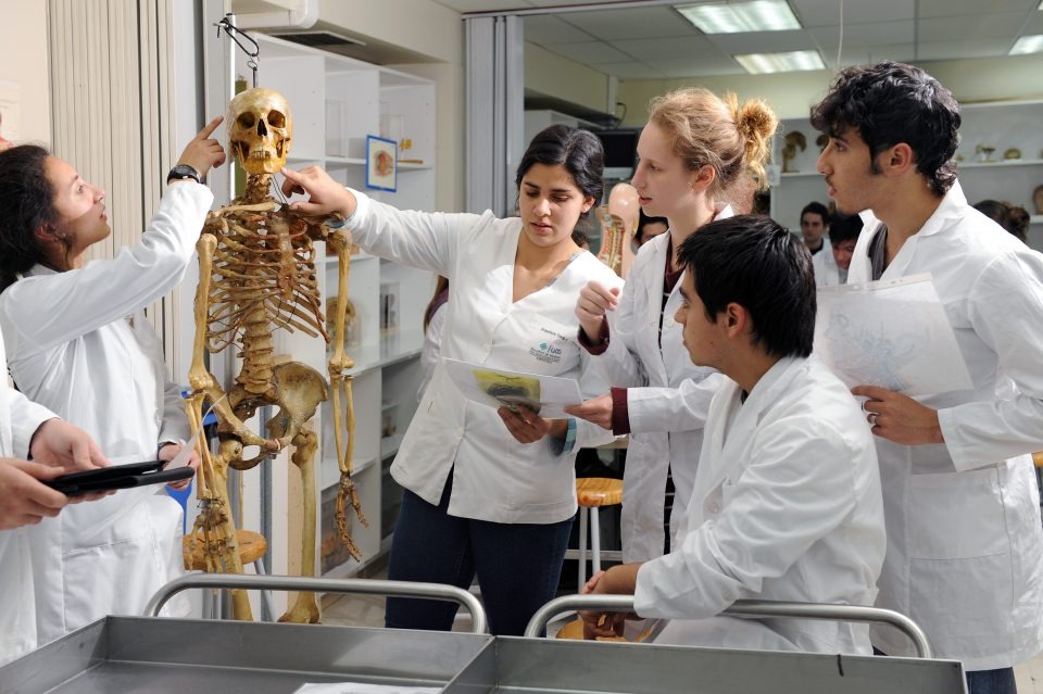 Estudiantes de medicina. Foto referencial.