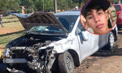 Osvaldo Luis Zaracho (21), expareja y feminicida de la joven Kathia Brítez Torres. Foto: El Poder.