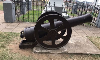 Cañón de Guerra de Villa Hayes. Foto: Ministerio Público.