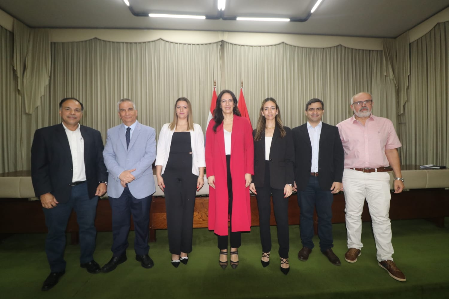 Directores asignados para el viceministerio de Obras Públicas. Foto: MOPC.