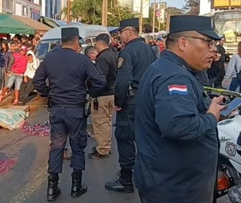 La Policía Nacional intervino tras el hecho. Foto: Monumental.