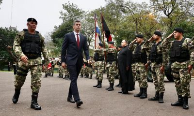 Fredy Oviedo, nuevo comandante del Regimiento Escolta. Foto: Agencia IP.