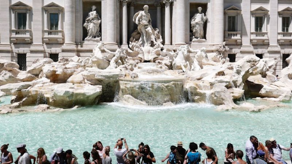 La Fontana de Trevi. Foto: CNN.