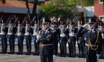 Ceremonia por el día del Agente de la Policía Nacional. Foto: IP Paraguay.