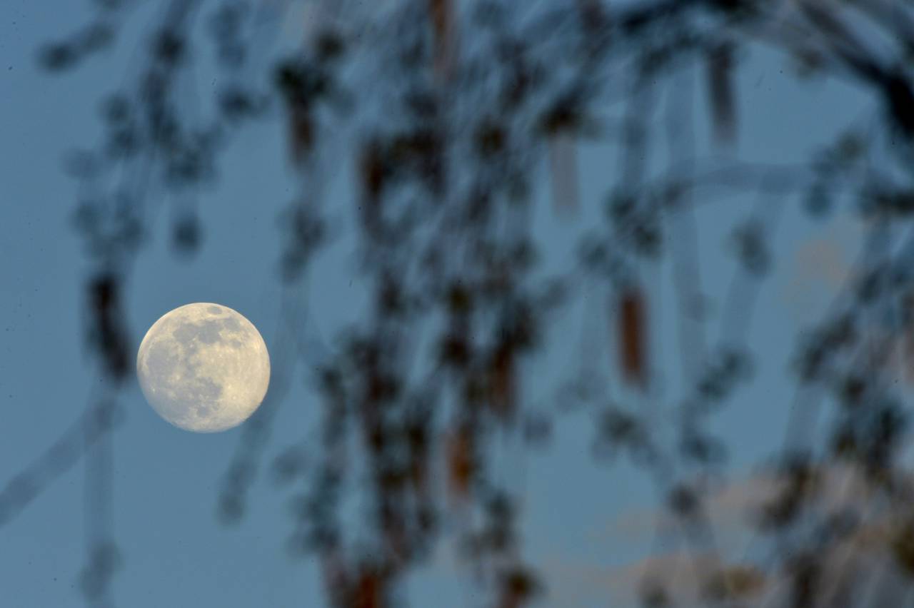 Super luna azul. Foto: National Geographic.