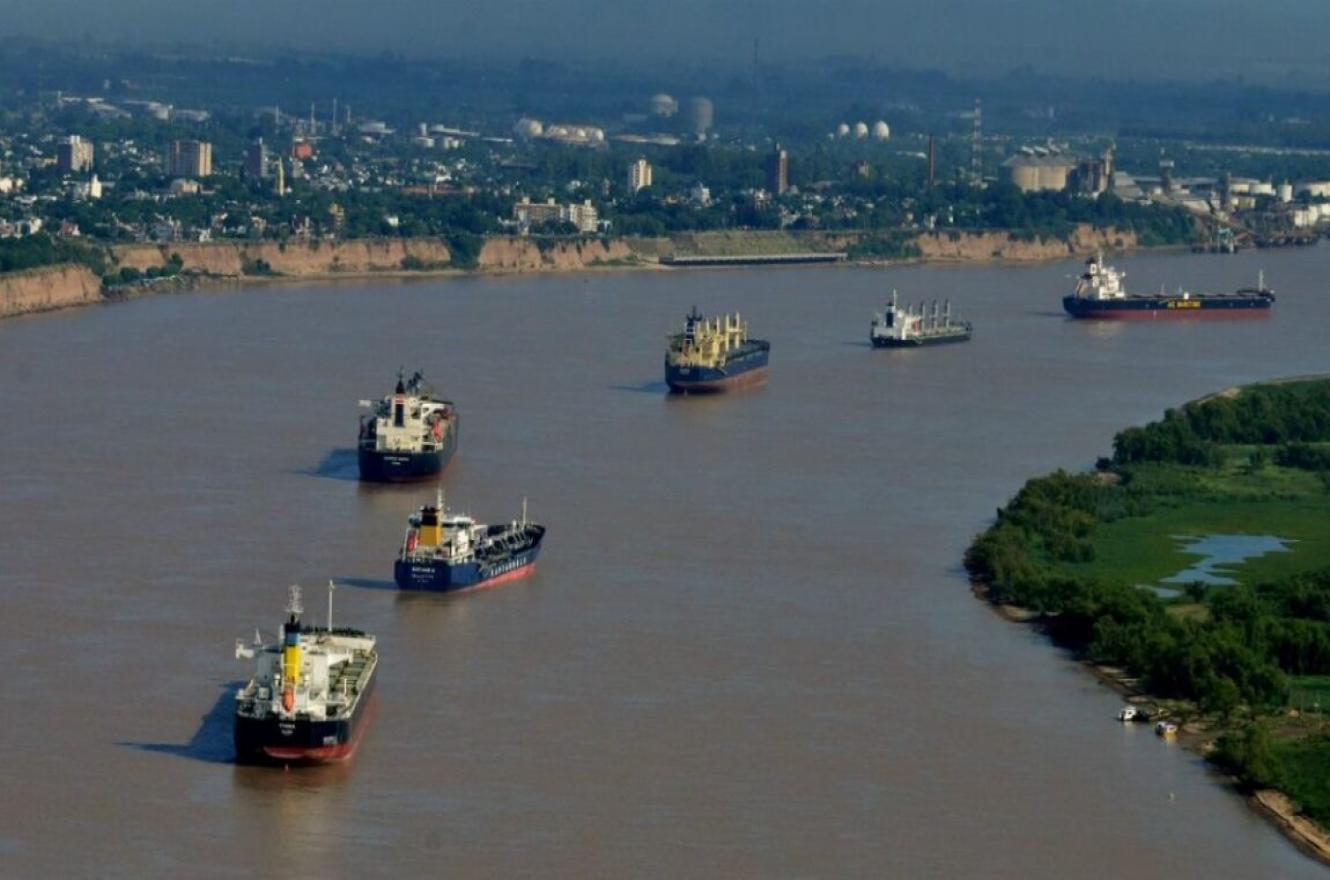 Hidrovía Paraguay - Paraná. Foto: Gentileza.