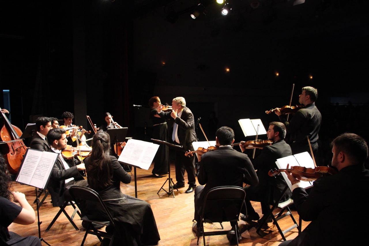 Orquesta Sinfónica Juvenil. Cortesía