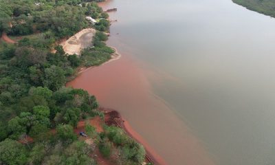 Arenera estaría incurriendo en varios delitos ambientales. Foto: Ministerio Público.