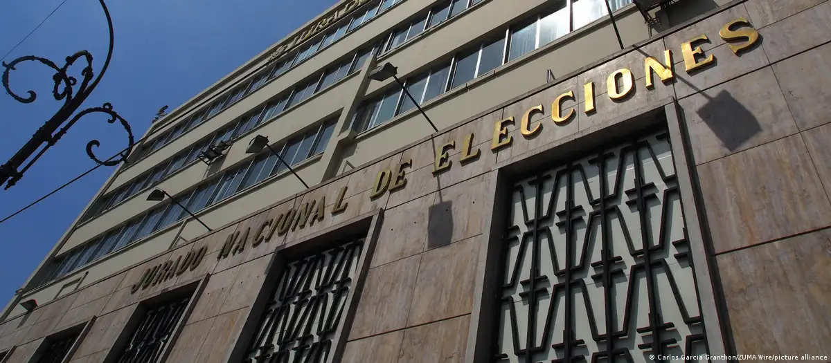 Edificio del Jurado Nacional de Elecciones (JNE) en Lima, Perú. Foto: DW.