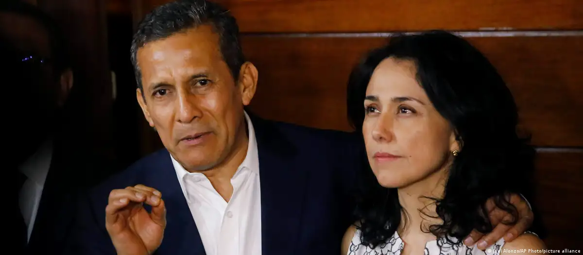 El expresidente Ollanta Humala y su esposa Nadine Heredia. Foto: DW.