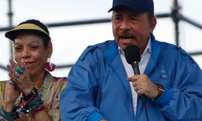 Daniel Ortega y Rosario Murillo. Foto: DW.