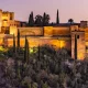 Toma desde el Mirador de San Nicolás hacia La Alhambra, joya arquitectónica árabe en Andalucía, España. En Granada se celebrará la cumbre de la UE presidida por España los próximos 5 y 6 de octubre de 2023. Foto:D W.