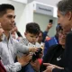 El secretario de Estado Antony Blinken durante su visita al Centro de migración segura de EE.UU. en Colombia. Foto: DW.