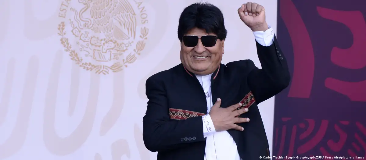 Evo Morales. Foto: DW.