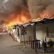 Incendio en la cárcel de Tocorón, Venezuela. Foto: La República.